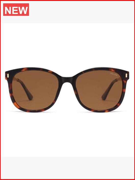 Classic Square Polarized Sunglasses for Women Oversized Retro UV Protection